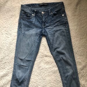 Light-wash Express jeans